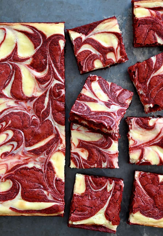 Red Velvet Cheesecake Brownie