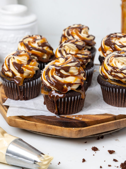 Chocolate Caramel Cupcake